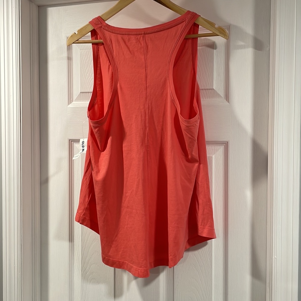 NWT Old navy Coral racerback tank size large - Picture 4 of 6